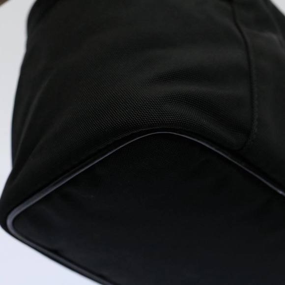 GUCCI Vanity Cosmetic Pouch Nylon Canvas Black 039 0951 Auth ep2207 - Picture 13 of 16